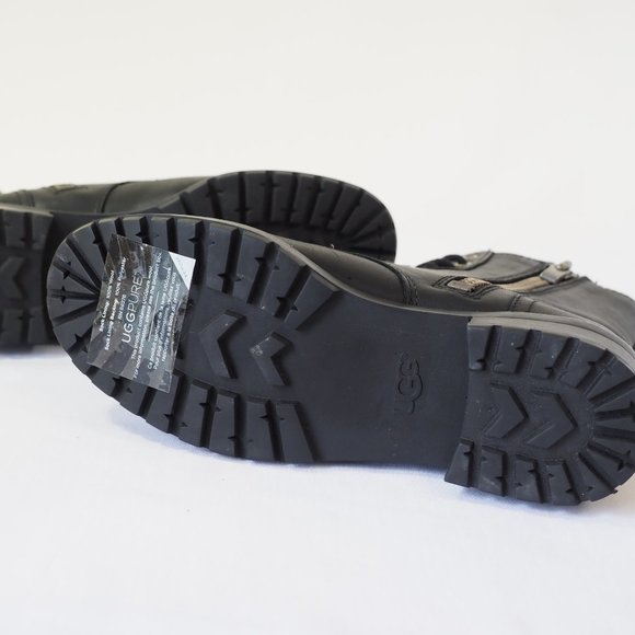 UGG Black Combat Boots - Picture 7 of 10